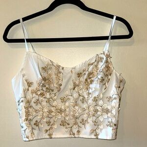 SHEIN hold embroidered tank size medium